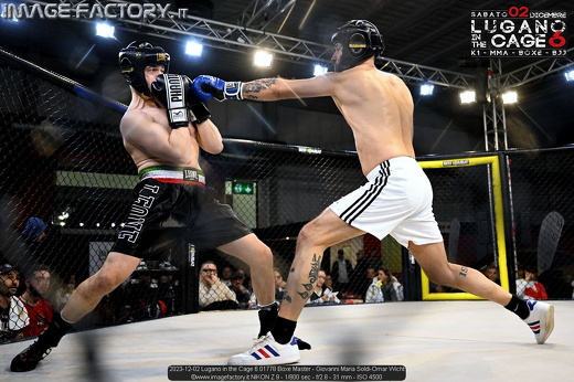2023-12-02 Lugano in the Cage 6 01778 Boxe Master - Giovanni Maria Soldi-Omar Wicht